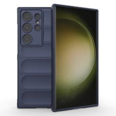 Samsung Galaxy S24 Ultra Fleksibelt Plastik Cover - Mørkeblå