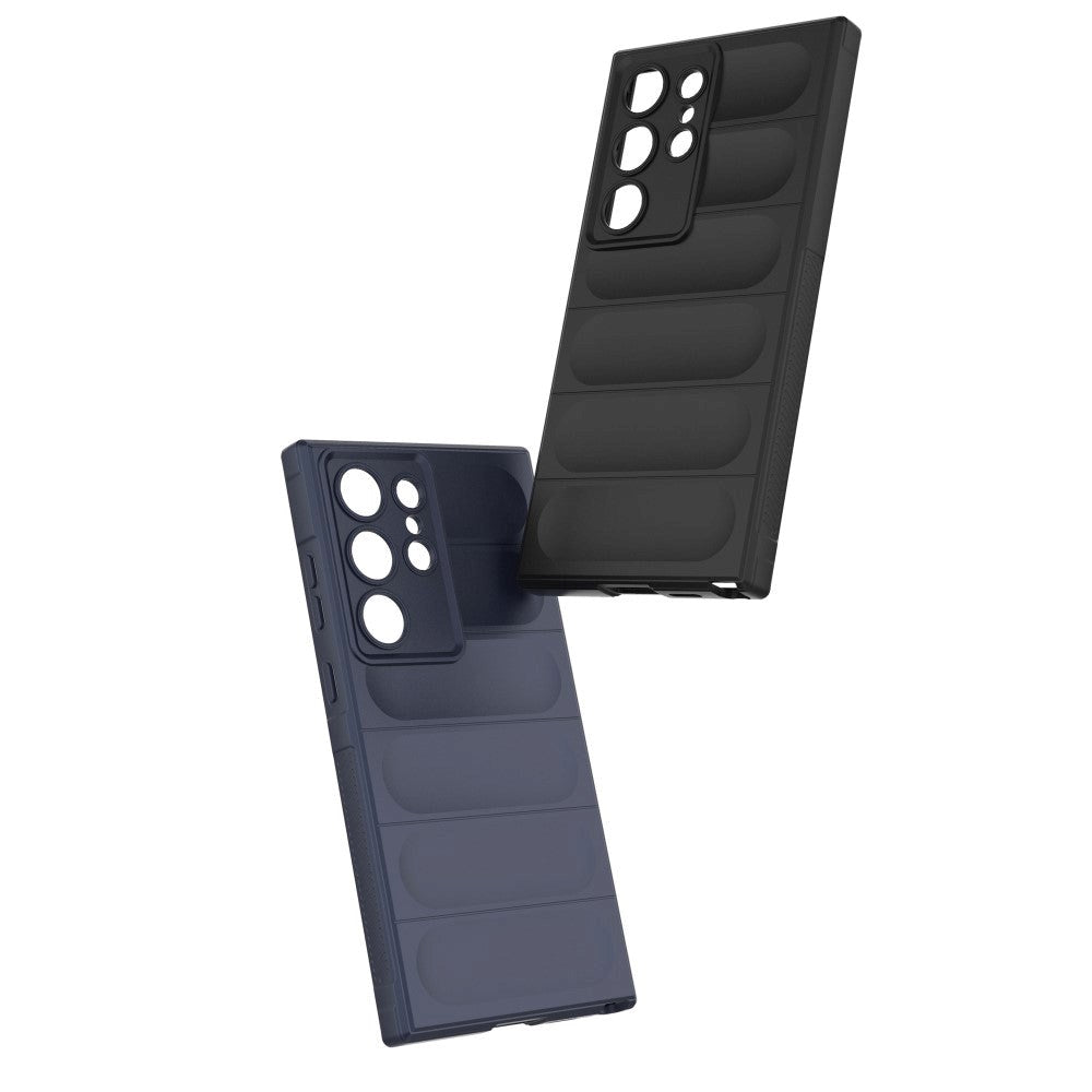 Samsung Galaxy S24 Ultra Fleksibelt Plastik Cover - Grå
