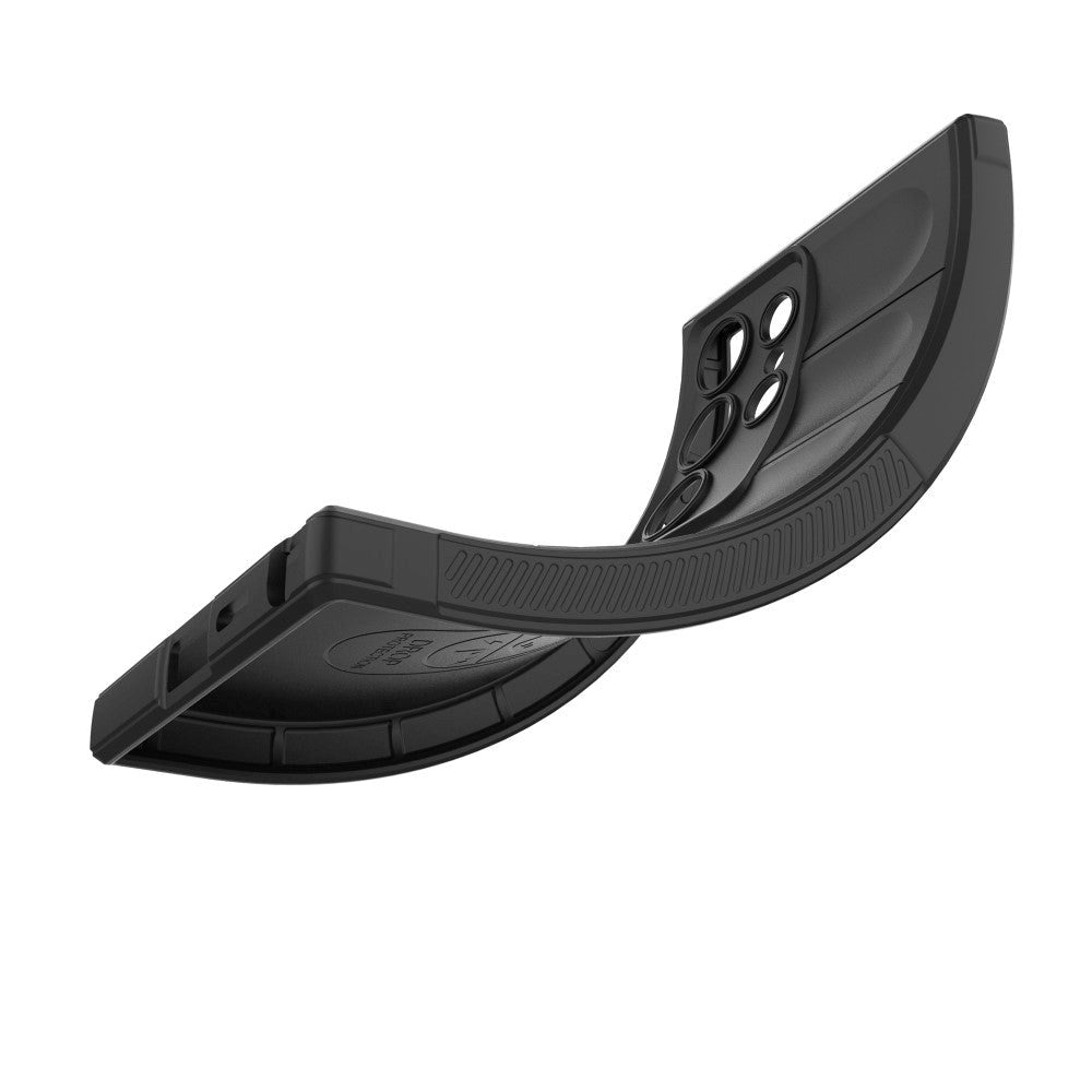 Samsung Galaxy S24 Ultra Fleksibelt Plastik Cover - Lysegrå