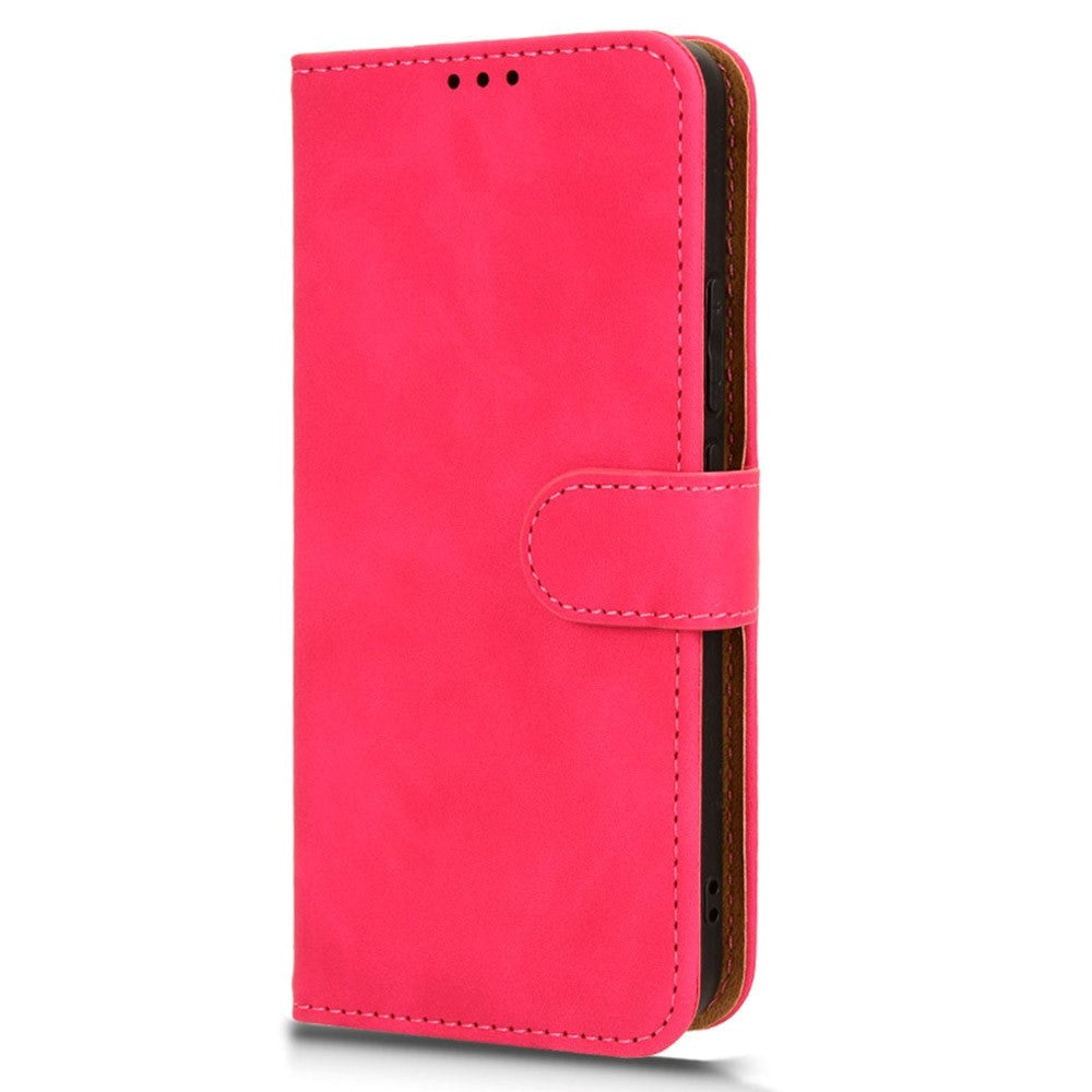 Xiaomi 14 Pro Læder Cover m. Kortholder & Ståfunktion - Pink