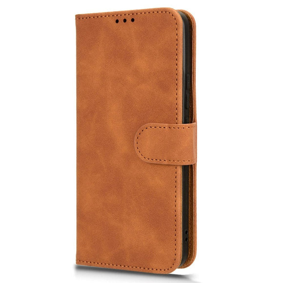 Xiaomi 14 Pro Læder Cover m. Kortholder & Ståfunktion - Brun