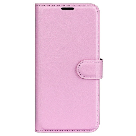 Xiaomi 14 Pro Kunstlæder Cover m. Kortholder & Ståfunktion - Lyserød