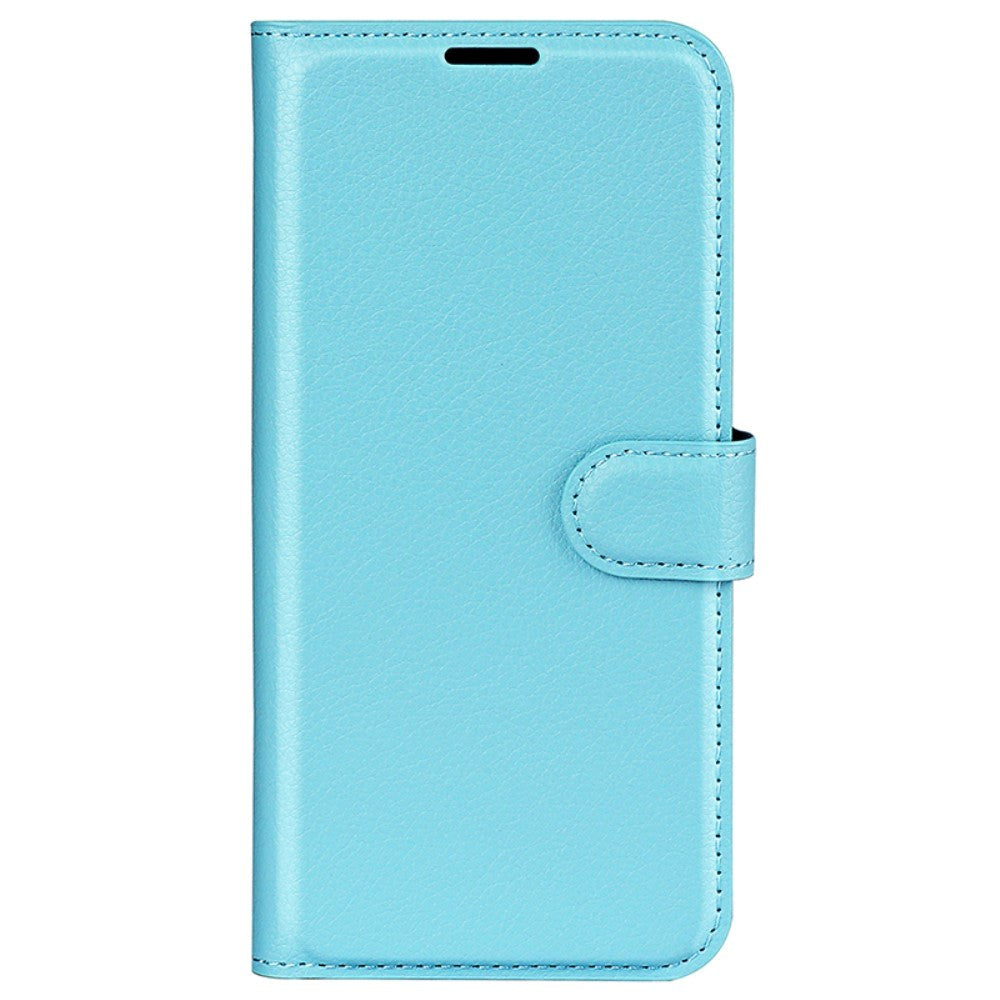 Xiaomi 14 Pro Kunstlæder Cover m. Kortholder & Ståfunktion - Lyseblå