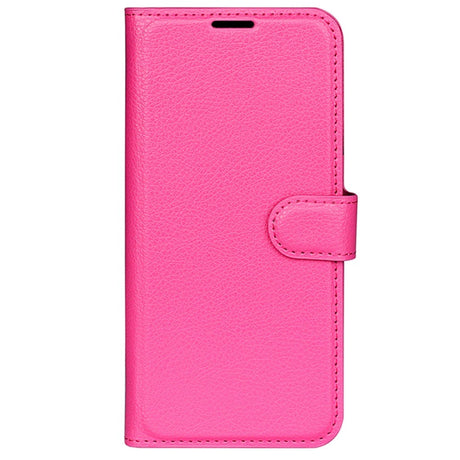 Xiaomi 14 Pro Kunstlæder Cover m. Kortholder & Ståfunktion - Pink