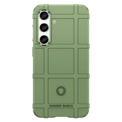 Samsung Galaxy S24 Rugged Shield Series Håndværker Cover - Grøn