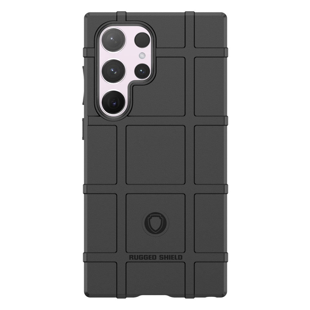 Samsung Galaxy S24 Ultra Rugged Shield Series Håndværker Cover - Sort
