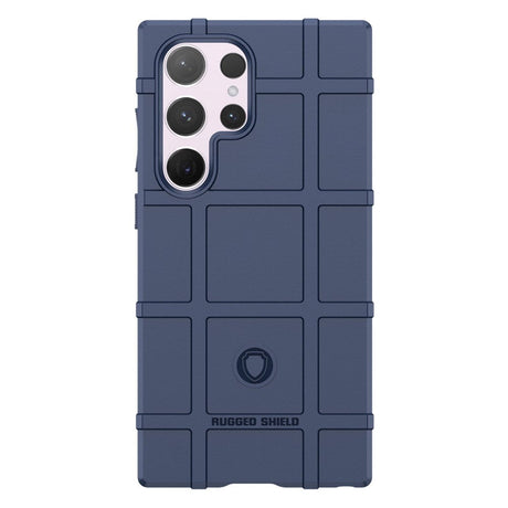 Samsung Galaxy S24 Ultra Rugged Shield Series Håndværker Cover - Blå