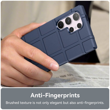 Samsung Galaxy S24 Ultra Rugged Shield Series Håndværker Cover - Blå
