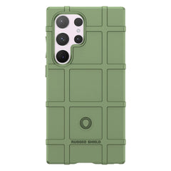 Samsung Galaxy S24 Ultra Rugged Shield Series Håndværker Cover - Grøn