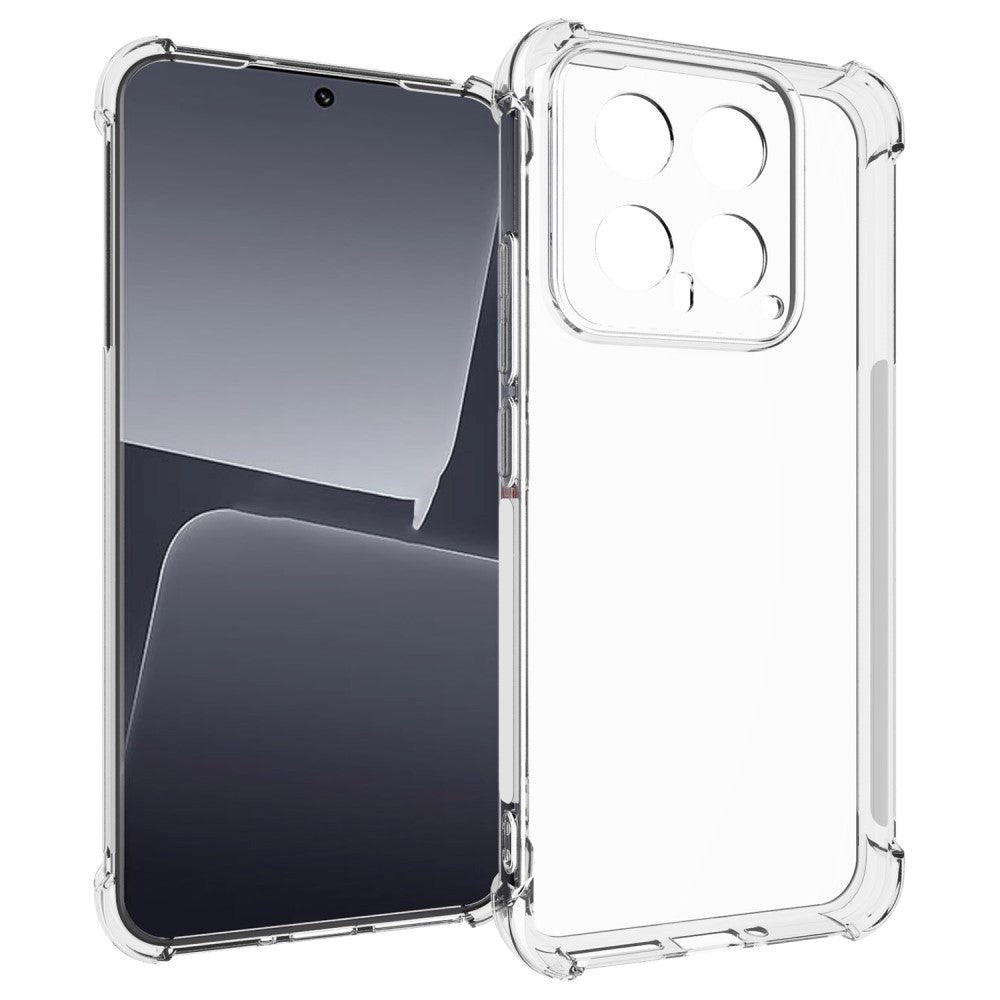 Xiaomi 14 Fleksibel Plastik Cover - Gennemsigtig