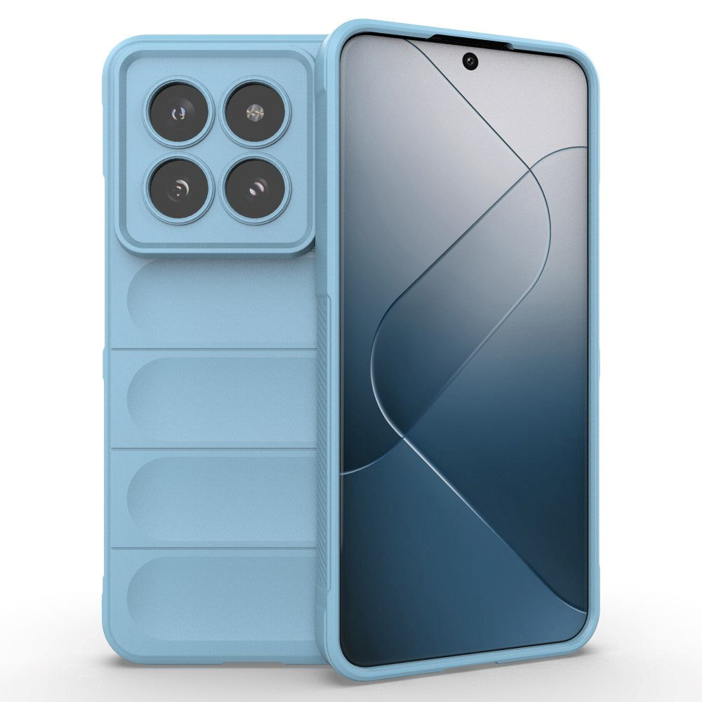 Xiaomi 14 Pro Fleksibelt Plastik Cover - Lyseblå