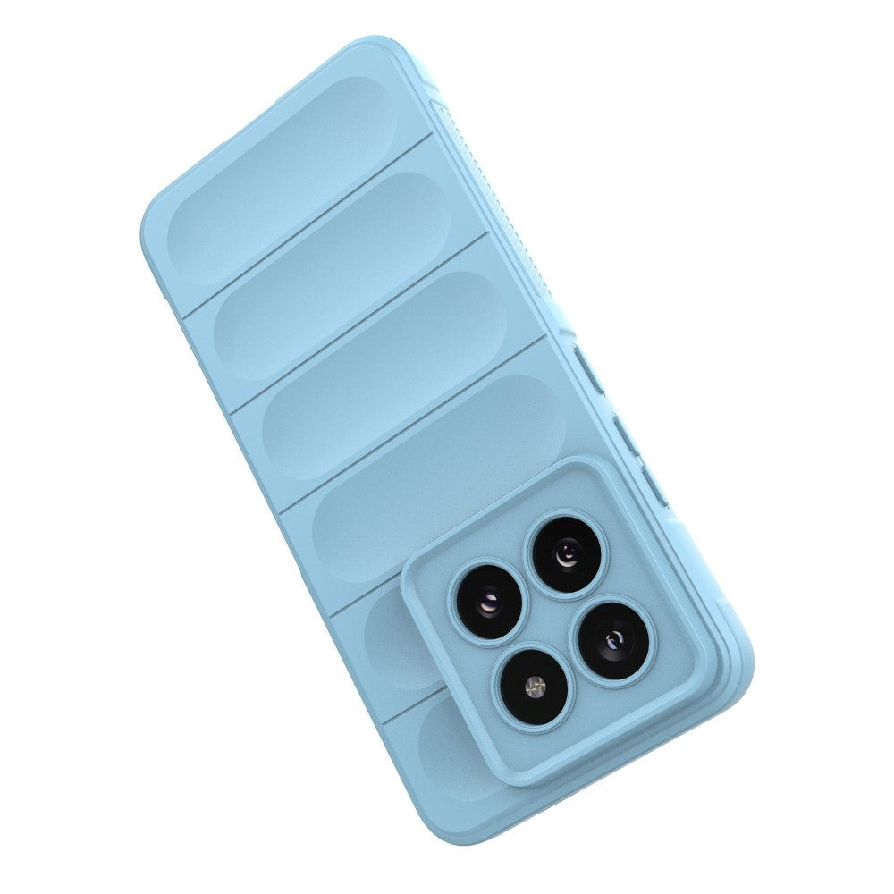 Xiaomi 14 Pro Fleksibelt Plastik Cover - Lyseblå
