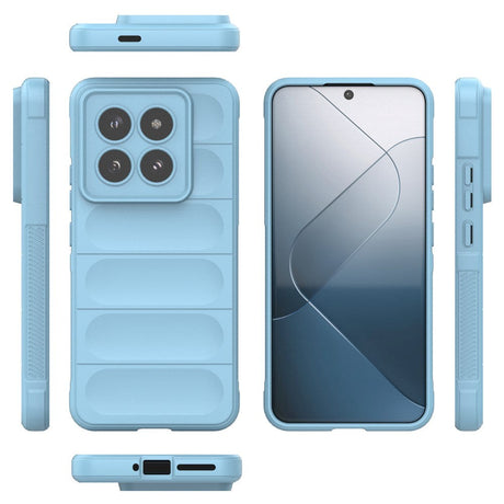 Xiaomi 14 Pro Fleksibelt Plastik Cover - Lyseblå