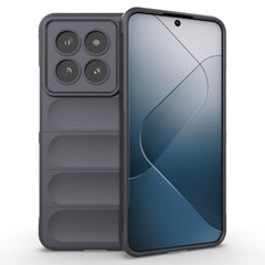 Xiaomi 14 Pro Fleksibelt Plastik Cover - Grå