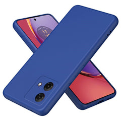 EIDERWOOD Motorola Moto G84 Liquid Silikone Cover - Blå
