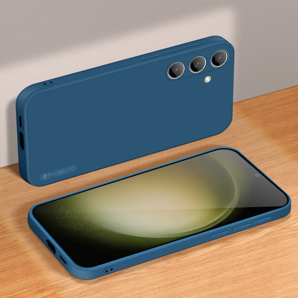 Samsung Galaxy S24+ (Plus) Pinwuyo Silikone Cover - Blå
