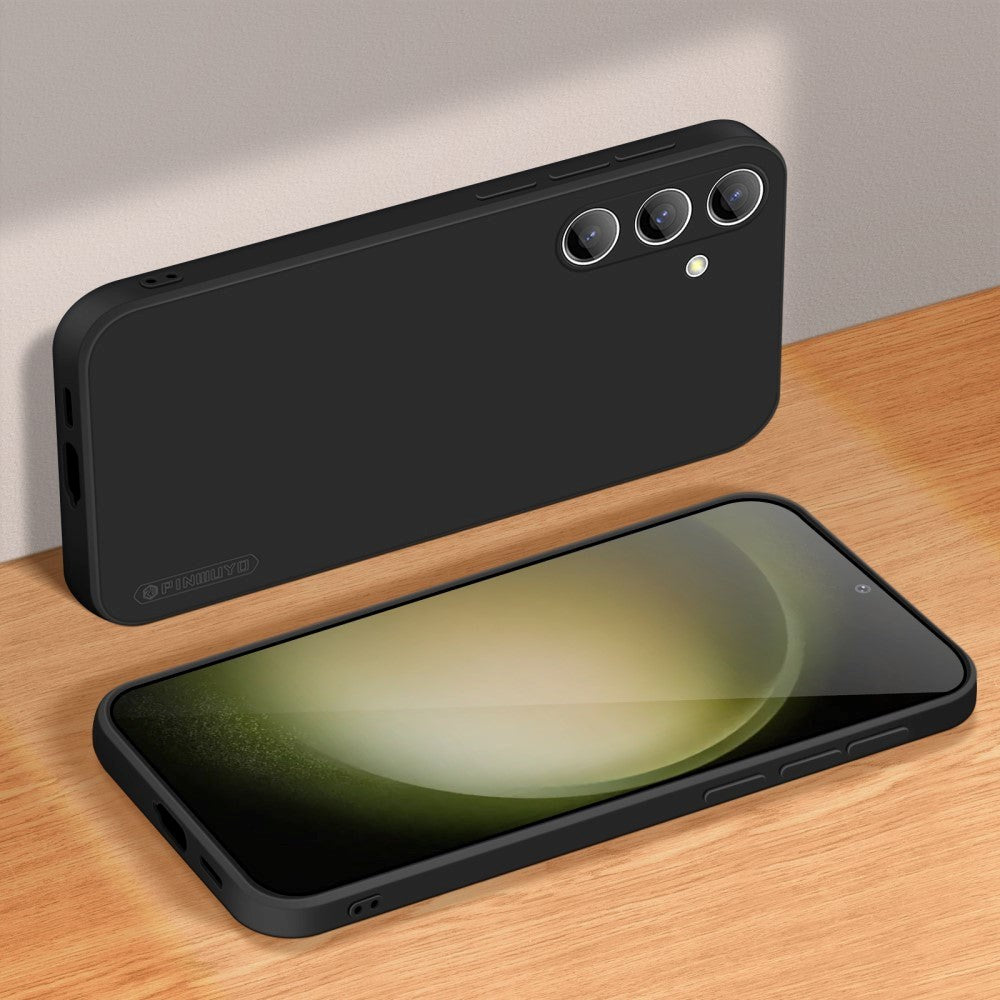Samsung Galaxy S24+ (Plus) Pinwuyo Silikone Cover - Sort