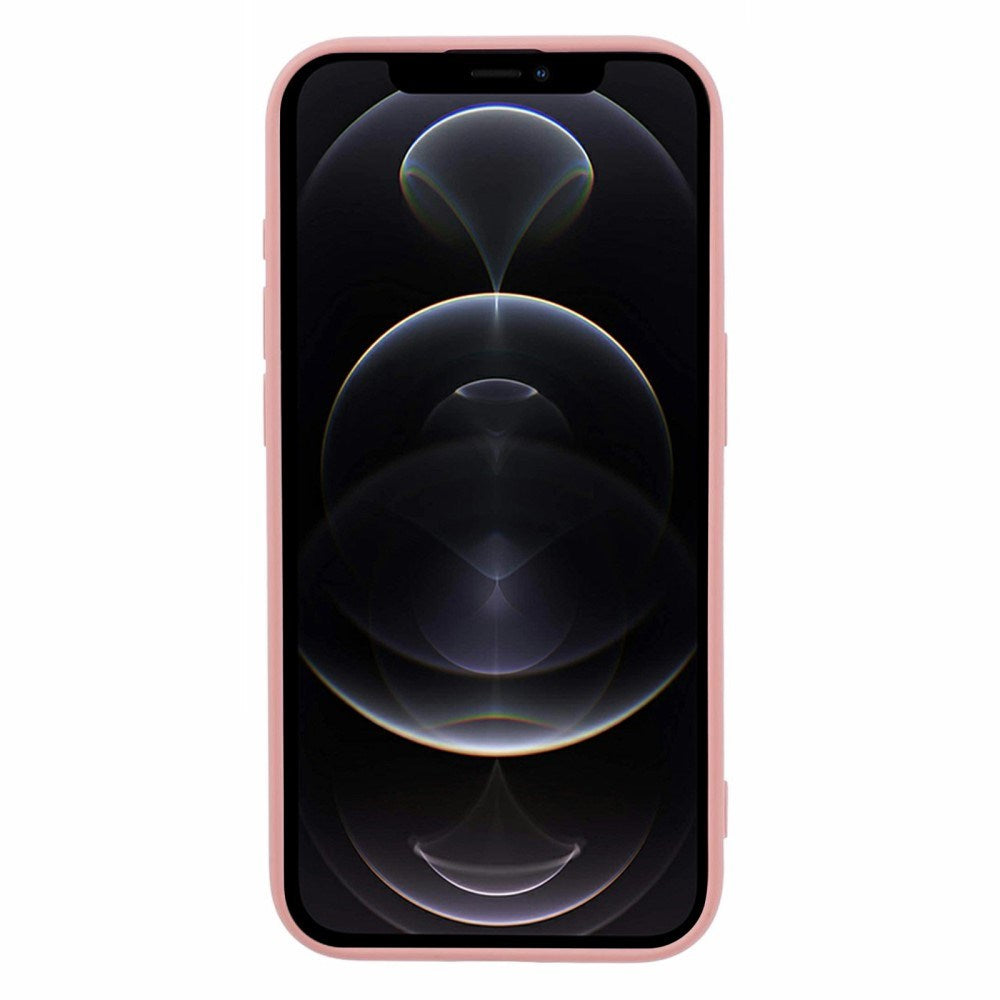 EIDERWOOD iPhone 12 Pro Max Fleksibelt Plastik Cover - Lyserød