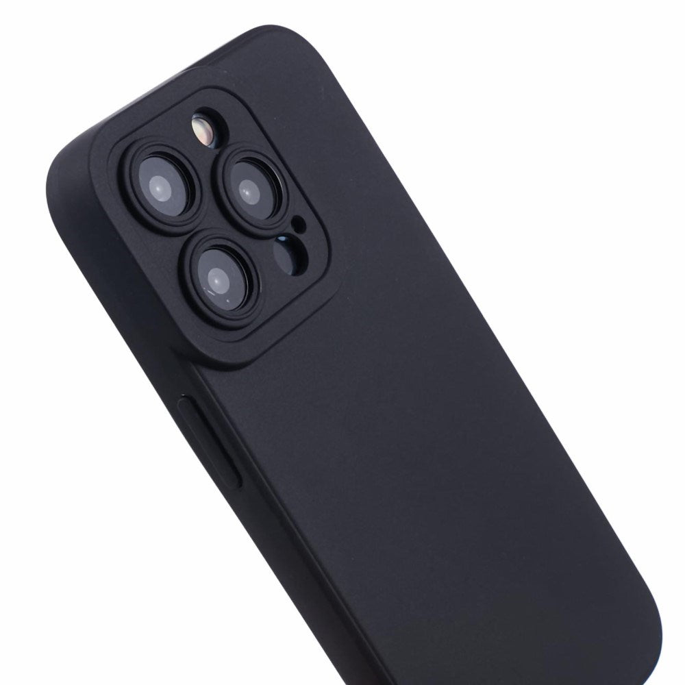 EIDERWOOD iPhone 12 Pro Max Fleksibelt Plastik Cover - Sort