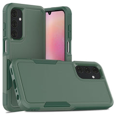 Samsung Galaxy A25 (5G) Hybrid Håndværker Plastik Cover - Grøn