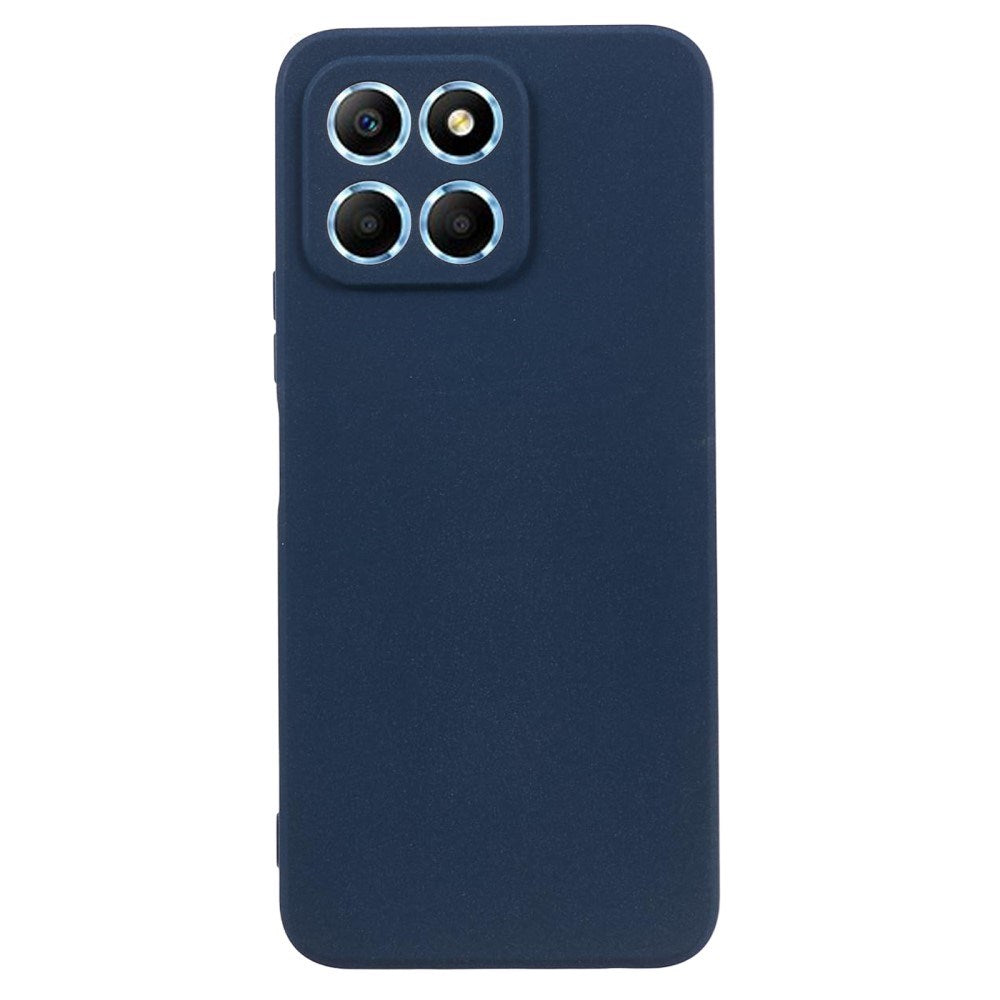 EIDERWOOD Honor X8 (5G) Mat Fleksibel Plastik Cover - Blå