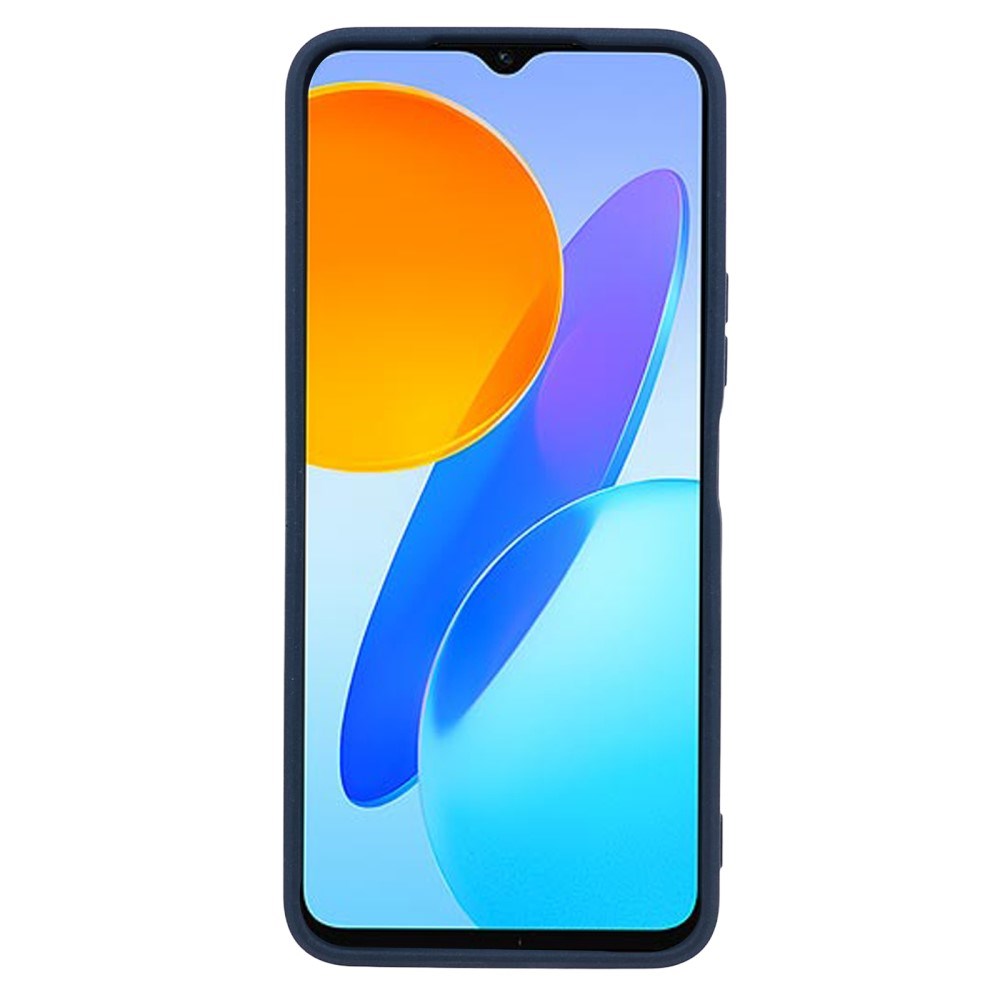EIDERWOOD Honor X8 (5G) Mat Fleksibel Plastik Cover - Blå