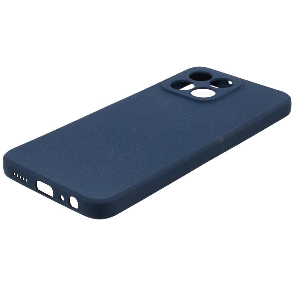 EIDERWOOD Honor X8 (5G) Mat Fleksibel Plastik Cover - Blå