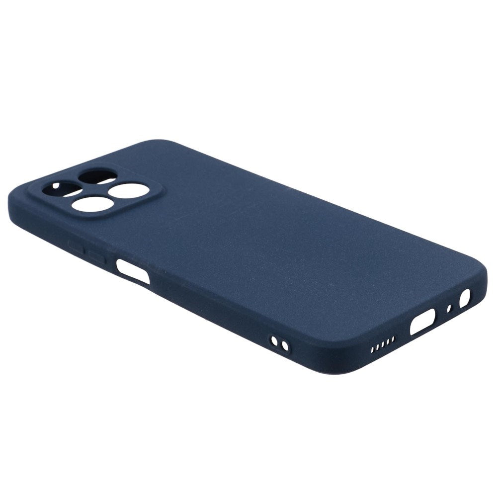 EIDERWOOD Honor X8 (5G) Mat Fleksibel Plastik Cover - Blå