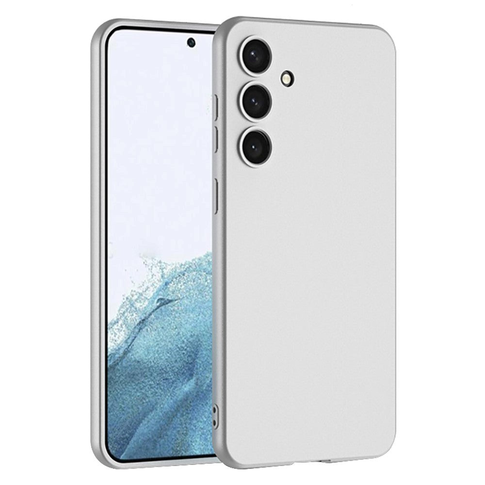 Samsung Galaxy S24+ (Plus) TPU Plastik Cover - Sølv