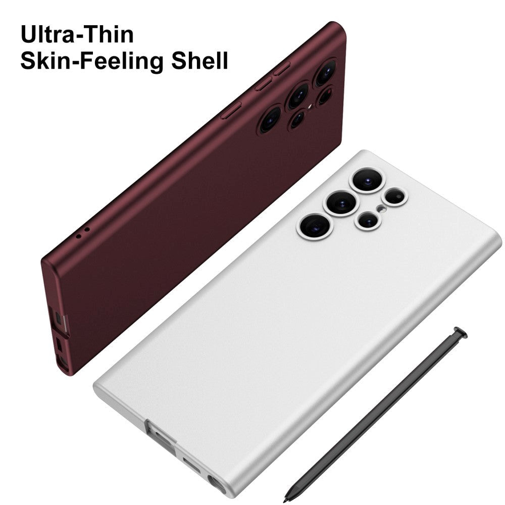 Samsung Galaxy S24 Ultra Fleksibel Plastik Cover - Sølv