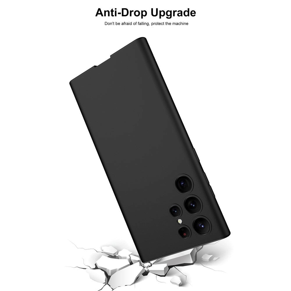 Samsung Galaxy S24 Ultra Fleksibel Plastik Cover - Sølv