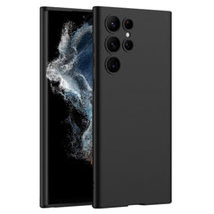 Samsung Galaxy S24 Ultra Fleksibel Plastik Cover - Sort