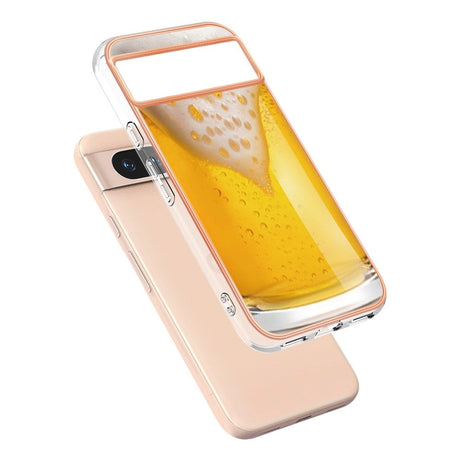 Google Pixel 8a Fleksibelt Plastik Cover m. Motiv - Øl