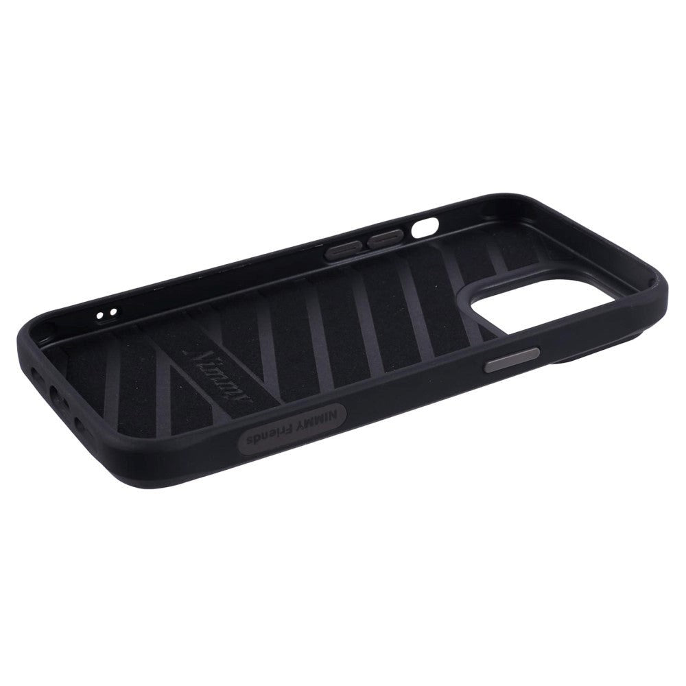 iPhone 15 Pro Hybrid Cover m. Dyremotiv & Brodering - Panda