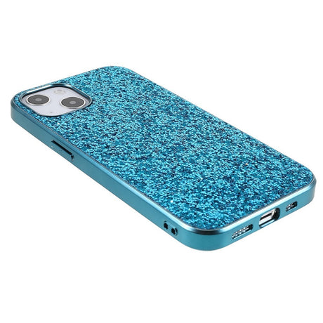 EIDERWOOD iPhone 14 Glitter Hybrid Cover - Blå