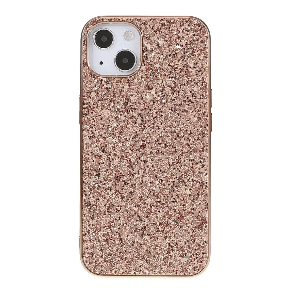 EIDERWOOD iPhone 14 Glitter Hybrid Cover - Rose Gold