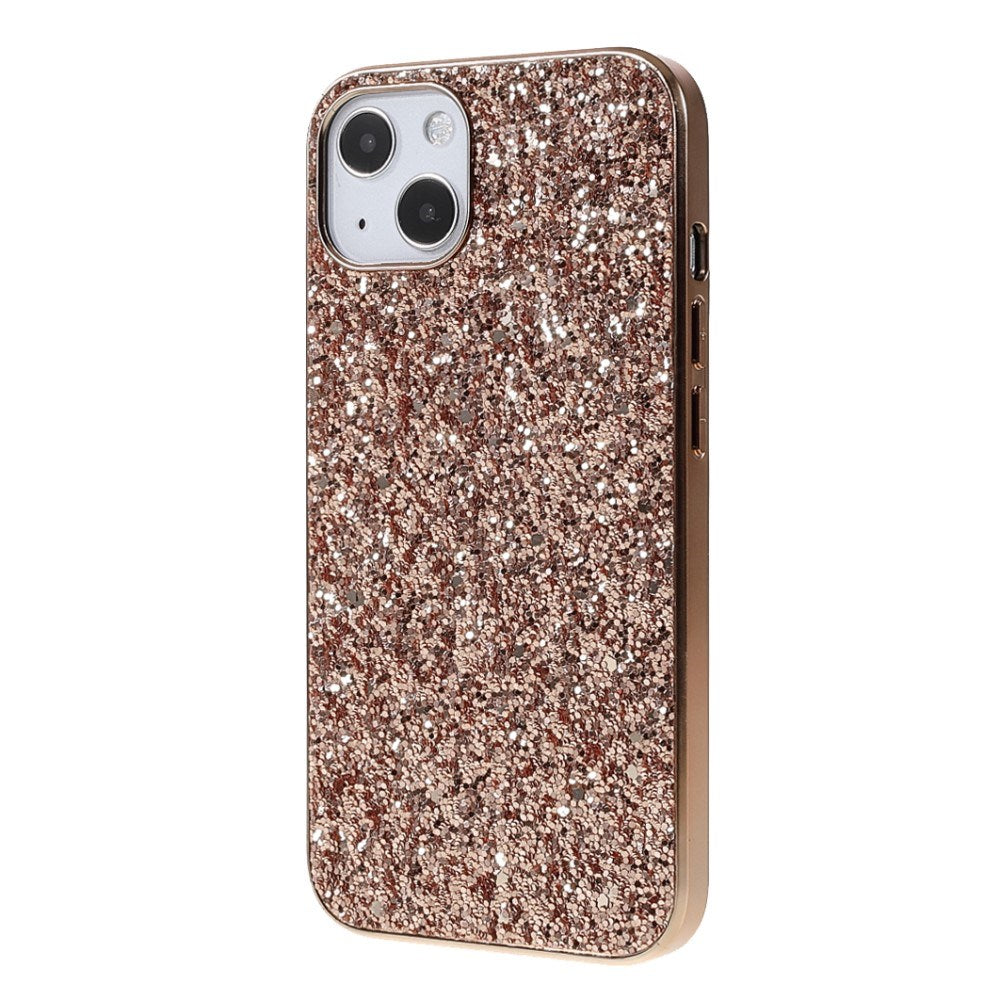 EIDERWOOD iPhone 14 Glitter Hybrid Cover - Rose Gold