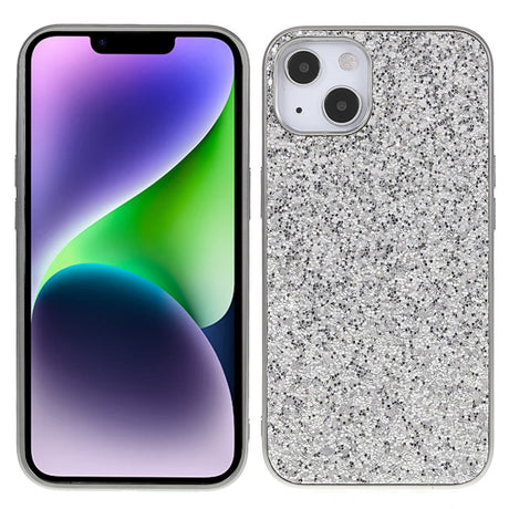 EIDERWOOD iPhone 14 Glitter Hybrid Cover - Sølv