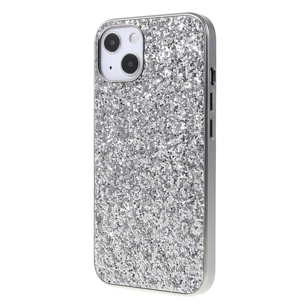 EIDERWOOD iPhone 14 Glitter Hybrid Cover - Sølv