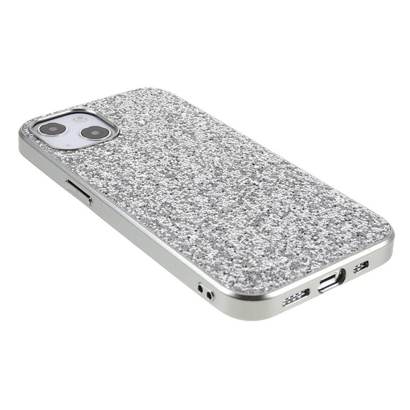 EIDERWOOD iPhone 14 Glitter Hybrid Cover - Sølv