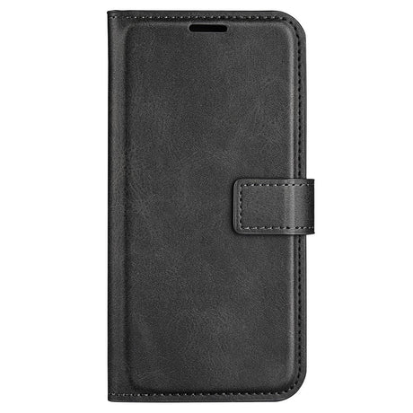 EIDERWOOD OPPO A79 (5G) / A2 (5G) Læder Cover m. Kortholder & Ståfunktion - Sort