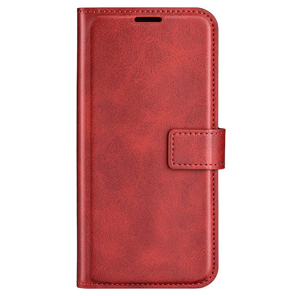 EIDERWOOD OPPO A79 (5G) / A2 (5G) Læder Cover m. Kortholder & Ståfunktion - Rød