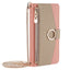 iPhone SE (2022 / 2020) / 8 / 7 Læder 2-i-1 Cover m. Pung & Crossbody Taske Funktion - Lyserød
