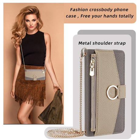 iPhone SE (2022 / 2020) / 8 / 7 Læder 2-i-1 Cover m. Pung & Crossbody Taske Funktion - Brun