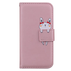 Samsung Galaxy S24 Ultra Flip Cover m. Kortholder / Ståfunktion / Strop - Pink (Kanin)