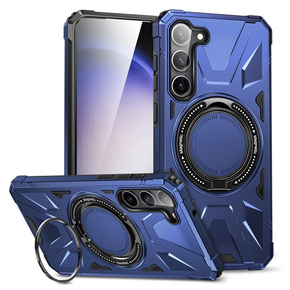EIDERWOOD Samsung Galaxy S25+ / S24+ (Plus) Håndværkercover med Kickstand og Magsafe-kompatibel - Mørkeblå