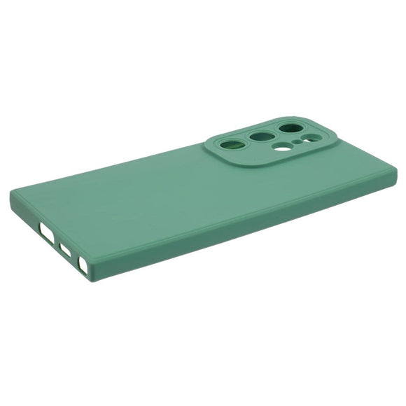 Samsung Galaxy S24 Ultra Mat Fleksibel Plastik Cover - Grøn