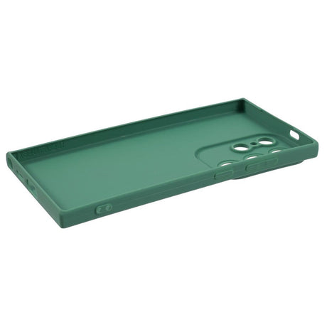 Samsung Galaxy S24 Ultra Mat Fleksibel Plastik Cover - Grøn