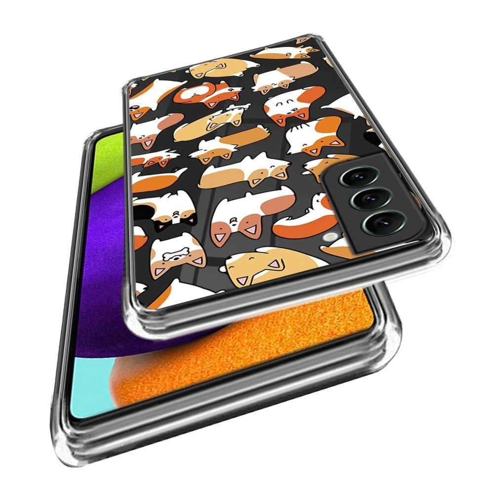 Samsung Galaxy S24+ (Plus) Fleksibelt Plastik Cover m. Motiv - Hunde