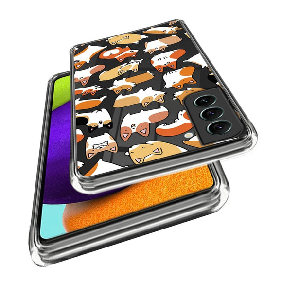 Samsung Galaxy S24+ (Plus) Fleksibelt Plastik Cover m. Motiv - Hunde